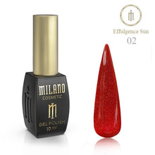 Load image into Gallery viewer, Milano Gel Nail Polish EFFULGENCE SUN 10 ml