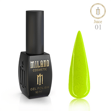 Load image into Gallery viewer, Milano Gel Polish JUICY Collection 10 ml