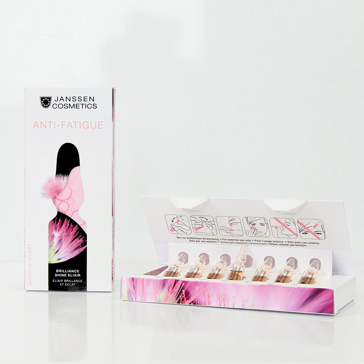 Anti- Fatigue Brilliance Shine Elixir 7 ampoules | skincare | Ampoules Anti- Fatigue Brilliance Shine Elixir 7 ampoules | skincare | Ampoules