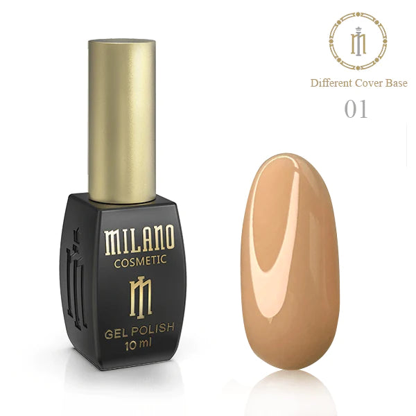 Milano Gel Polish Different Cover Base | Gel nail polish Milano Gel Polish Different Cover Base | Gel nail polish