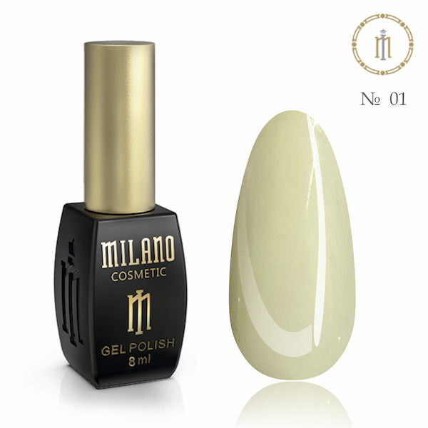Milano Gel Polish Pastel Collection | Gel nail polish Milano Gel Polish Pastel Collection | Gel nail polish