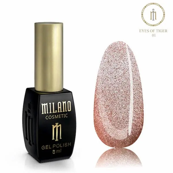Milano Gel Polish Eyes Of Tiger 8 ml | Gel nail polish Milano Gel Polish Eyes Of Tiger 8 ml | Gel nail polish
