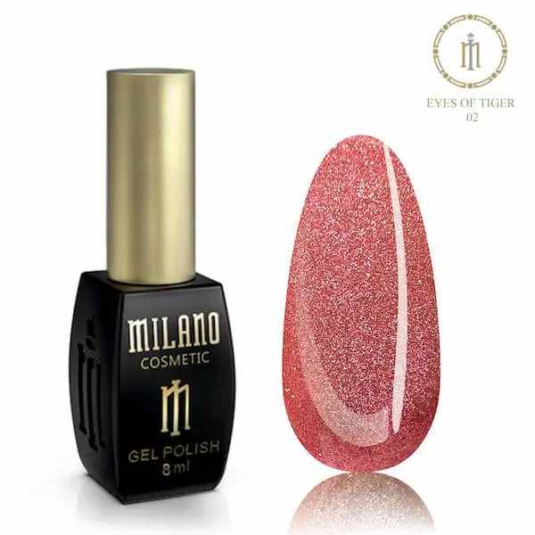 Milano Gel Polish Eyes Of Tiger 8 ml | Gel nail polish Milano Gel Polish Eyes Of Tiger 8 ml | Gel nail polish