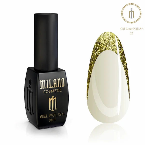 Milano Gel LINER NAIL ART 8ML | Gel nail polish | Gel Polish Milano Gel LINER NAIL ART 8ML | Gel nail polish | Gel Polish