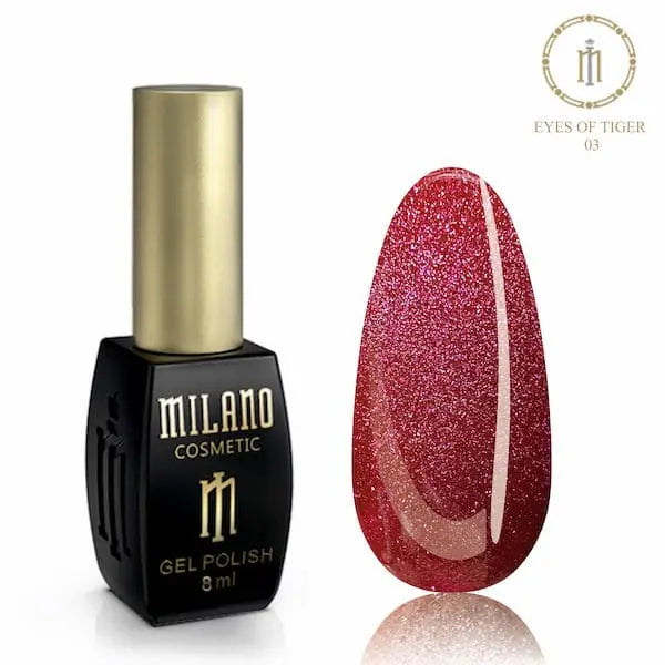 Milano Gel Polish Eyes Of Tiger 8 ml | Gel nail polish Milano Gel Polish Eyes Of Tiger 8 ml | Gel nail polish