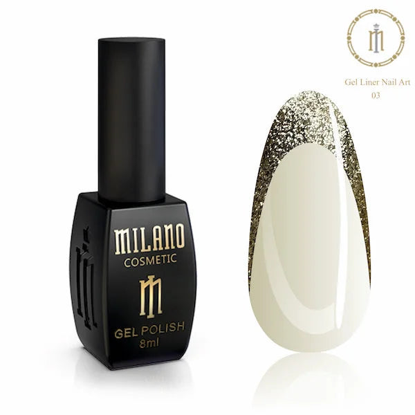 Milano Gel LINER NAIL ART 8ML | Gel nail polish | Gel Polish Milano Gel LINER NAIL ART 8ML | Gel nail polish | Gel Polish