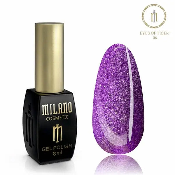 Milano Gel Polish Eyes Of Tiger 8 ml | Gel nail polish Milano Gel Polish Eyes Of Tiger 8 ml | Gel nail polish