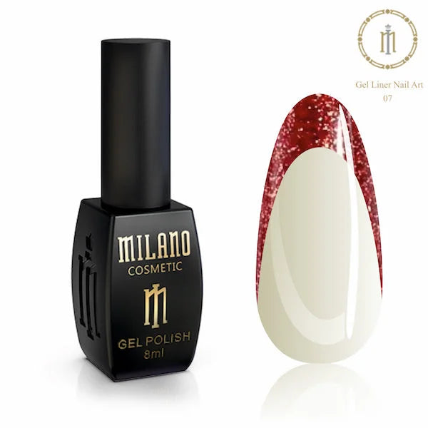 Milano Gel LINER NAIL ART 8ML | Gel nail polish | Gel Polish Milano Gel LINER NAIL ART 8ML | Gel nail polish | Gel Polish
