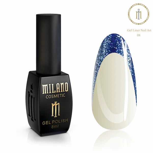 Milano Gel LINER NAIL ART 8ML | Gel nail polish | Gel Polish Milano Gel LINER NAIL ART 8ML | Gel nail polish | Gel Polish