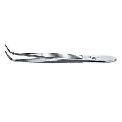Nippes Tick tweezer 3E – 10cm, bent | nail tools Nippes Tick tweezer 3E – 10cm, bent | nail tools
