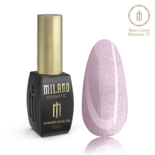 Load image into Gallery viewer, Milano  Cover Base (Shimmer) 10 ml
