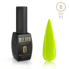 Load image into Gallery viewer, Milano Gel Polish JUICY Collection 10 ml
