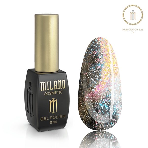 Milano Gel NIGHT GLOW CAT EYE 8 ml | Gel nail polish | Gel Polish Milano Gel NIGHT GLOW CAT EYE 8 ml | Gel nail polish | Gel Polish