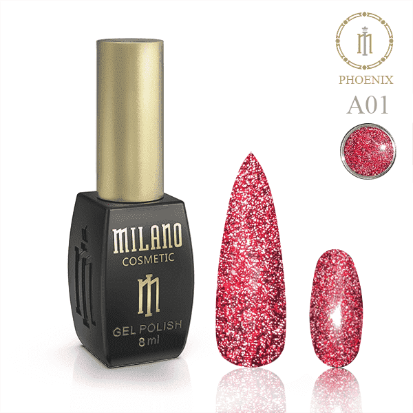 Milano Gel nail polish (PHOENIX) A | Gel nail polish | Gel Polish Milano Gel nail polish (PHOENIX) A | Gel nail polish | Gel Polish