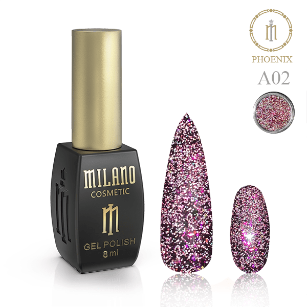 Milano Gel nail polish (PHOENIX) A | Gel nail polish | Gel Polish Milano Gel nail polish (PHOENIX) A | Gel nail polish | Gel Polish