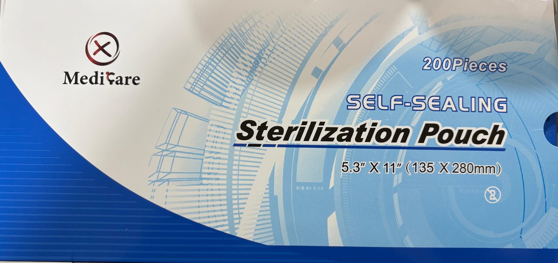 Sterilization Pouch 200 pieces | nail tools