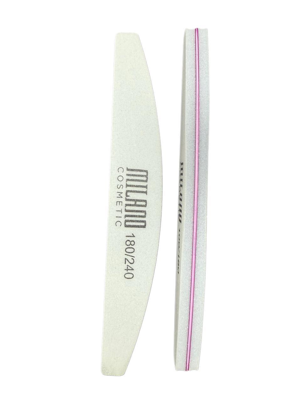 Milano Gray 5T Sanding nail file Half moon