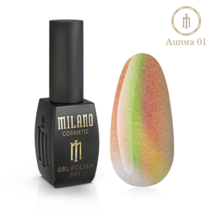 Milano Gel polish Cat Eyes ( AURORA )