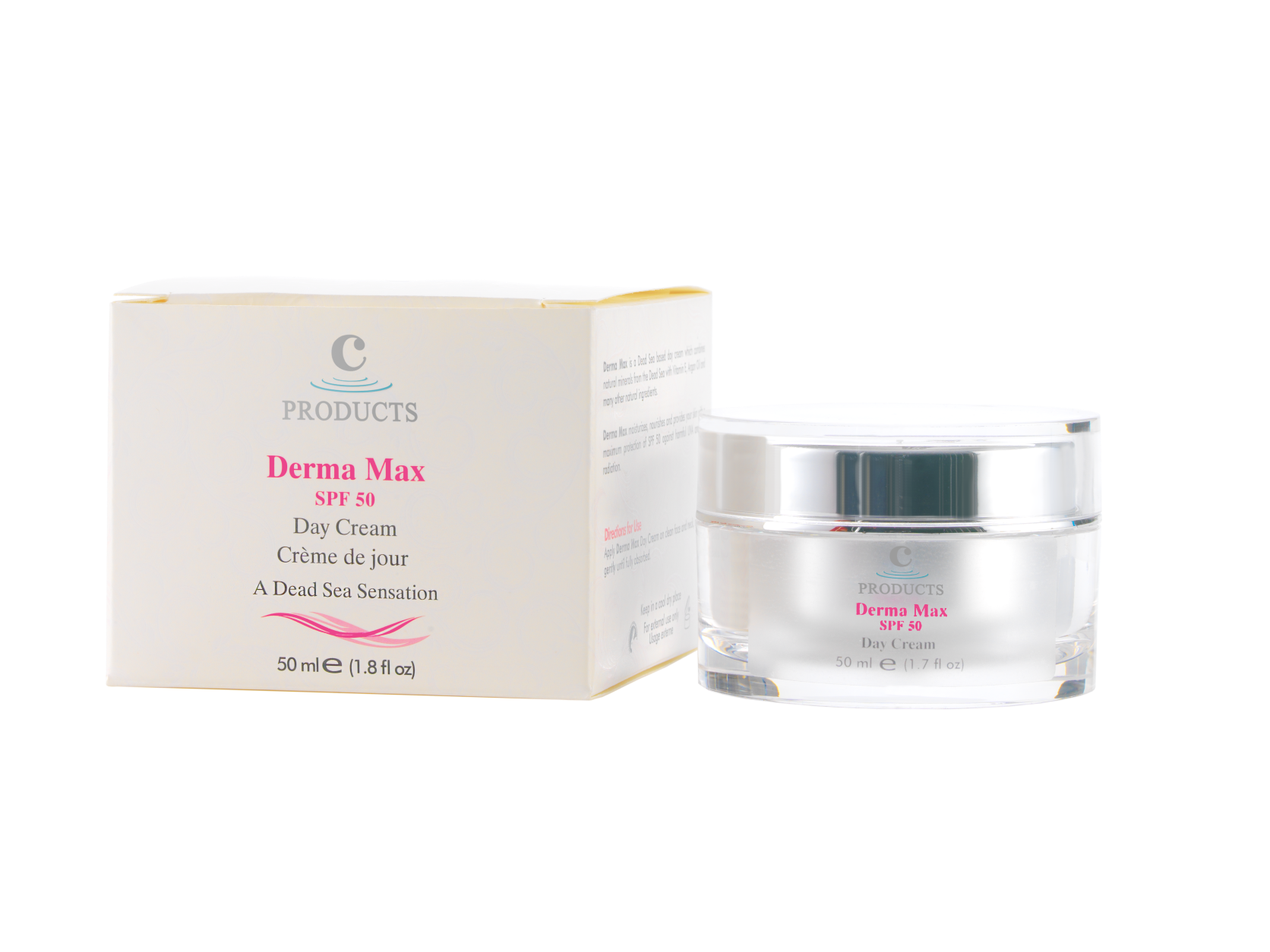 Derma Max 50 ml - Day Cream - SPF 50 | Facial Care Derma Max 50 ml - Day Cream - SPF 50 | Facial Care