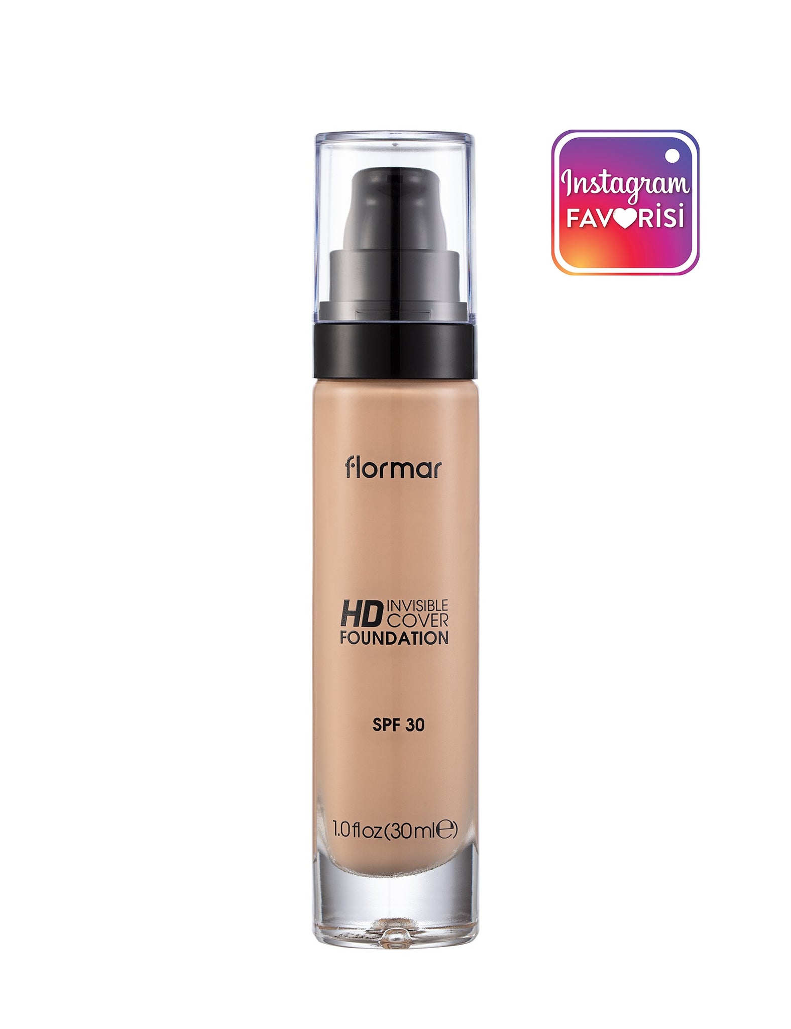 Invisible Cover HD Foundation كريم اساس بملمس ناعم | Face Invisible Cover HD Foundation كريم اساس بملمس ناعم | Face