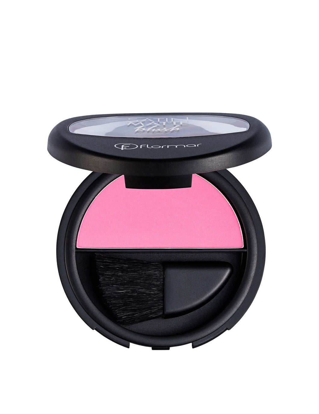 Satin matte blush-on