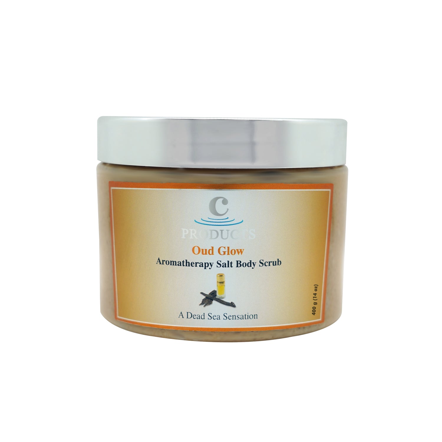 Oud Glow 400g - Salt Body Scrub | Body care Oud Glow 400g - Salt Body Scrub | Body care