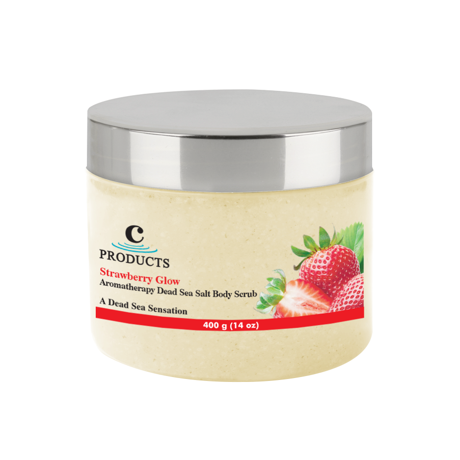 Strawberry Glow 400g - Salt Body Scrub